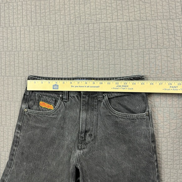 Empyre Jeans Men 28 (30x27) Black Faded Skater Relaxed Loose Grunge - Picture 11 of 13